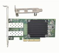 NIC de 10/25 GbE con chipset Mellanox CX-5 EN MCX512A-ACUT, puerto SFP28 dual PCIE3.0 x8, tarjeta adaptador de red Ethernet 25G compatible con Windows/Linux/VMare/OFED, UEFI habilitado