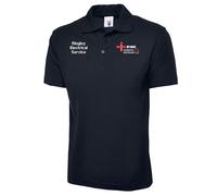 Uneek Clothing Polo Gas Seguro Fontanero – Bordado Personalizado con Nombre/Texto de Empresa