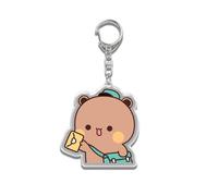 nicamaikoo-shop BUBU DUDU lindo llavero de dibujos animados estudiante mochila encanto decoración