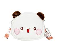 nicamaikoo-shop Bubu Dudu Peluche Oso Bolso Hombro Lindo Bolso Suave Kawaii Dibujos Animados Mochila Estudiante