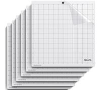 NICAPA Esterilla de corte para Silhouette Cameo 4/3/2/1 [30 cm x 30 cm mango estándar, 6 unidades] Premium Adhesivo de repuesto para alfombrillas Cameo 5 accesorios para tarjetas, papel, lámina de