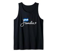 Nicaragua Familia Bandera Nicaragüense Patrimonio Familia Palabra Arte Camiseta sin Mangas