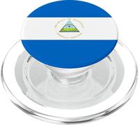 Nicaragua Patriotism Inspired Nicaraguan National Flag PopSockets PopGrip para MagSafe