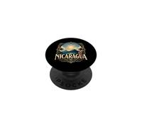 Nicaragua Volcán Centroamérica 505 Roatán Granada Yojoa PopSockets PopGrip Adhesivo