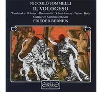 Niccolo Jommelli : Il Vologeso. Waschinski, Rosmanith, Schneiderman, Taylor, Bernius.