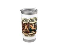 Niccolo Machiavelli Comic para entusiastas de los filósofos Vaso térmico de acero inoxidable de doble pared