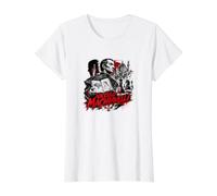 Niccolo Machiavelli Legado de la Statecraft Florentino Camiseta gráfica económica, Mujer, Blanco, L