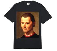 Niccolo Maquiavelo Retrato Pintura Santi 1550 Comfort Colors Adult Heavyweight T-Shirt