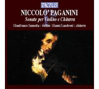 Niccolo Paganini – Sonatas para violín – CD