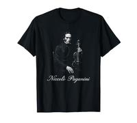 Niccolò Paganini Romantic Era Violín Virtuoso Retrato Camiseta