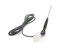 Nice ABF externo empfangsantenne profesional/Antena/Aerial/Antenna 433 MHz, 50 Ohm con 3.3 m cable RG58, - Motor para garaje. Hasta 250 m de alcance) con asa de montaje en.