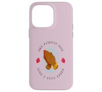 Nice Attitude Club - Love & Good Karma (Manos Rezando) Carcasa para iPhone 14 Pro MAX