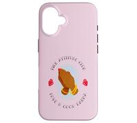 Nice Attitude Club - Love & Good Karma (Manos Rezando) Carcasa para iPhone 16