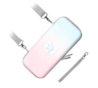 Nice Cat'S Leg Carrier Bag, Professional Hard Shell -Box Capacidad Gran Capacidad Resistencia a la Resistencia Al Polvo para Gameconsole -Asaccesorios (Gradiente Azul Rosa)