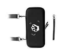 Nice Cat'S Leg Carrier Bag, Professional Hard Shell -Box Capacidad Gran Capacidad Resistencia a la Resistencia Al Polvo para Gameconsole -Asaccesorios (Negro Misterioso)