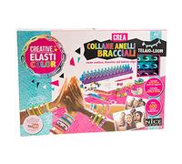 Nice- Creative ELASTICOLOR Kit Gomas con Marco 03001 Halloween Actividades, Multicolor, Base (36303001)