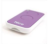 Nice Era-Inti - Mando a Distancia para Puerta Original (2 Teclas, 433,92 MHz, código Aleatorio para reemplazar los mandos a Distancia Nice Very VR One, ON1, ON2, así como Flor, FLO2R-S y FLO1R-S