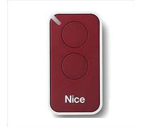 Nice Era-Inti - Mando original con 2 botones para puerta automática (sustituye: Nice Very VR, ONE, ON1, ON2, FLOR FLO2R-S, FLO1R-S, frecuencia 433,92 MHz)