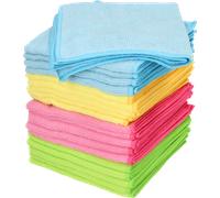 nice essentials Set de Paños de Microfibra - 32 x 32 cm - 20 piezas nice essentials