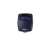 Nice - FLO2 - Mando de Puerta 2 Botones 433.92 MHz, Código Fijo, también reemplaza mandos FLO1 FLO2 (SWITCHS)