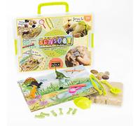 Nice Group 94001 Dinosauri Dinosaurs Themed Sensory Box to Develop The Ability to Manipulate Objects, Exploration and Imagination of Children, Green, Taglia Unica