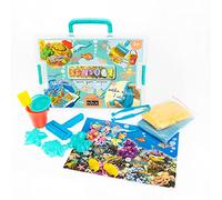 Nice Group 94002 Mondo Marino Themed Sensory Box to Develop The Ability to Manipulate Objects, Exploration and Imagination of Children, Azure, Taglia Unica