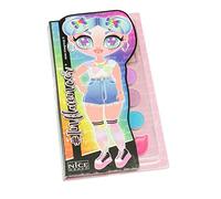 Nice Group - Influencer Trousse Doll, Libro de Maquillaje con Espejo y Sombra de Ojos de Maquillaje, Rubor, Brillo de Labios para niños - 92003