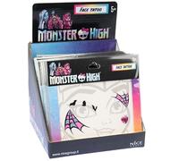 Nice Group - Monster High Face Tattoo, 1 Paquete Sorpresa de Gemas Adhesivas para la Cara.