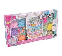 Nice Group-Pop Set CREA Pulseras Formas 500 pzas, Multicolor, (Nice SRL 87042)