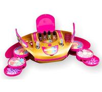 Nice Group Rainbow High CD Player Make Up, Set de Maquillaje de Belleza para niños con Sombra de Ojos, Esmalte de uñas, lápiz Labial y música Sube el Color