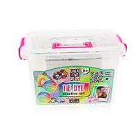 Nice Group - Tie Dye Creative Set para niños, kit completo para teñir camisetas, diadema, elásticos de algodón, bricolaje, 6 colores