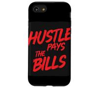 Nice Hustle Paga la Mirada del discurso de Las facturas Carcasa para iPhone SE (2020) / 7/8