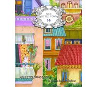 Nice Little Town 14: Adult Coloring Book (Stress Relieving Designes)
