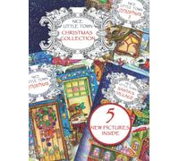 Nice Little Town Christmas Collection: Adult Coloring book (All nice little town Christmas books collection, Stress relieving designs.)