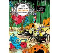 Nice Little Town Halloween Adult Coloring Book: Halloween Nice Little Town Coloring Book, Christmas coloring book for Adult and Teen ages (Stress ... Featuring (8.5 x 11 Inch) Size and Much More!