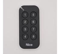 Nice MyGo8 - Mando a distancia de 8 canales para puertas y garajes - Nueva versión de la Niza ON9E - Compatible con O-Code & O-Code/A - Rolling Code - 433,92 MHz