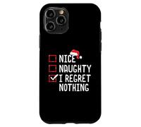 Nice Naughty I Lamento Nada Lista de Navidad Carcasa para iPhone 11 Pro