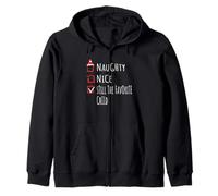 Nice Naughty Still The Favorite Child Christmas List Shirt Sudadera con Capucha