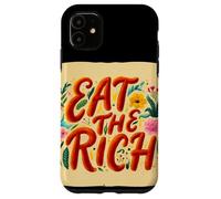 Nice Red Come el Rico Discurso con Flor y Paz Carcasa para iPhone 11