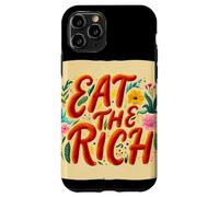 Nice Red Come el Rico Discurso con Flor y Paz Carcasa para iPhone 11 Pro