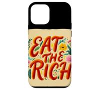 Nice Red Come el Rico Discurso con Flor y Paz Carcasa para iPhone 12 Mini