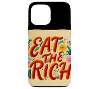 Nice Red Come el Rico Discurso con Flor y Paz Carcasa para iPhone 13 Pro MAX