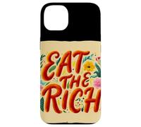 Nice Red Come el Rico Discurso con Flor y Paz Carcasa para iPhone 14 Plus