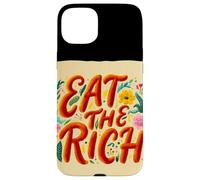 Nice Red Come el Rico Discurso con Flor y Paz Carcasa para iPhone 15 Plus
