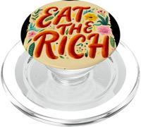 Nice Red Come el Rico Discurso con Flor y Paz PopSockets PopGrip para MagSafe