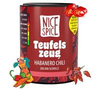 NICE SPICE Copos de chile Habanero 15 x 35 g muy picantes - definitivamente nada para principiantes