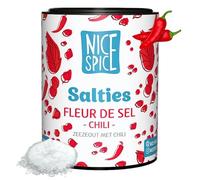 NICE SPICE Salties Fleur de Sel con chile 15 x 90 g sal de hierbas con chile
