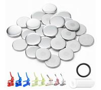 Nice2Have 25 juegos de botones magnéticos para nevera de 58 mm, suministros para hacer botones para máquina de hacer botones