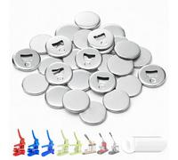 Nice2Have Piezas de abridor de botellas de 58 mm - (25 piezas) - Suministros para hacer botones para máquina de hacer botones