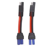 Nicear 2 Piezas Conector Macho Hembra EC5 A SAE Adaptador De Extensión De Cable De Alimentación Automotriz Cable Motor Coche Panel Solar Baterías